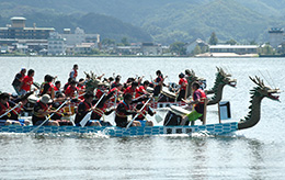 東郷湖ドラゴンカヌー大会